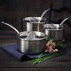 Stellar Eclipse 3 Piece Saucepan Set STPA1