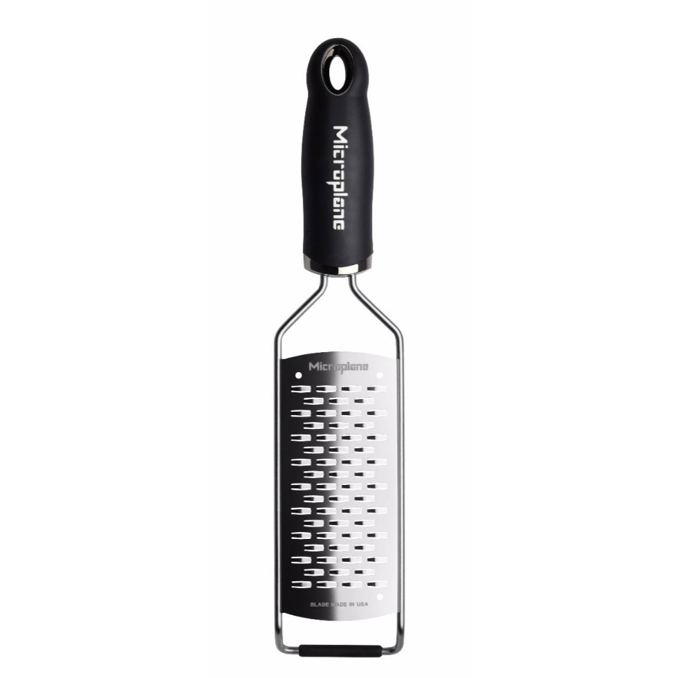 Microplane Gourmet Series Medium Ribbon Grater Black   45002