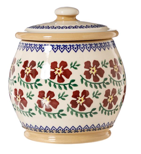 Nicholas Mosse Old Rose - Small Round Lidded Jar