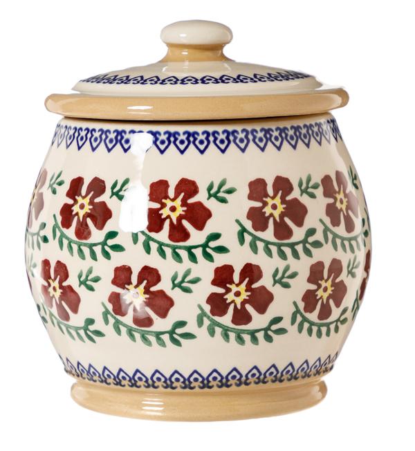 Nicholas Mosse - Old Rose - Small Round Lidded Jar