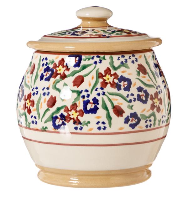 Nicholas Mosse Wild Flower Meadow - Small Round Lidded Jar