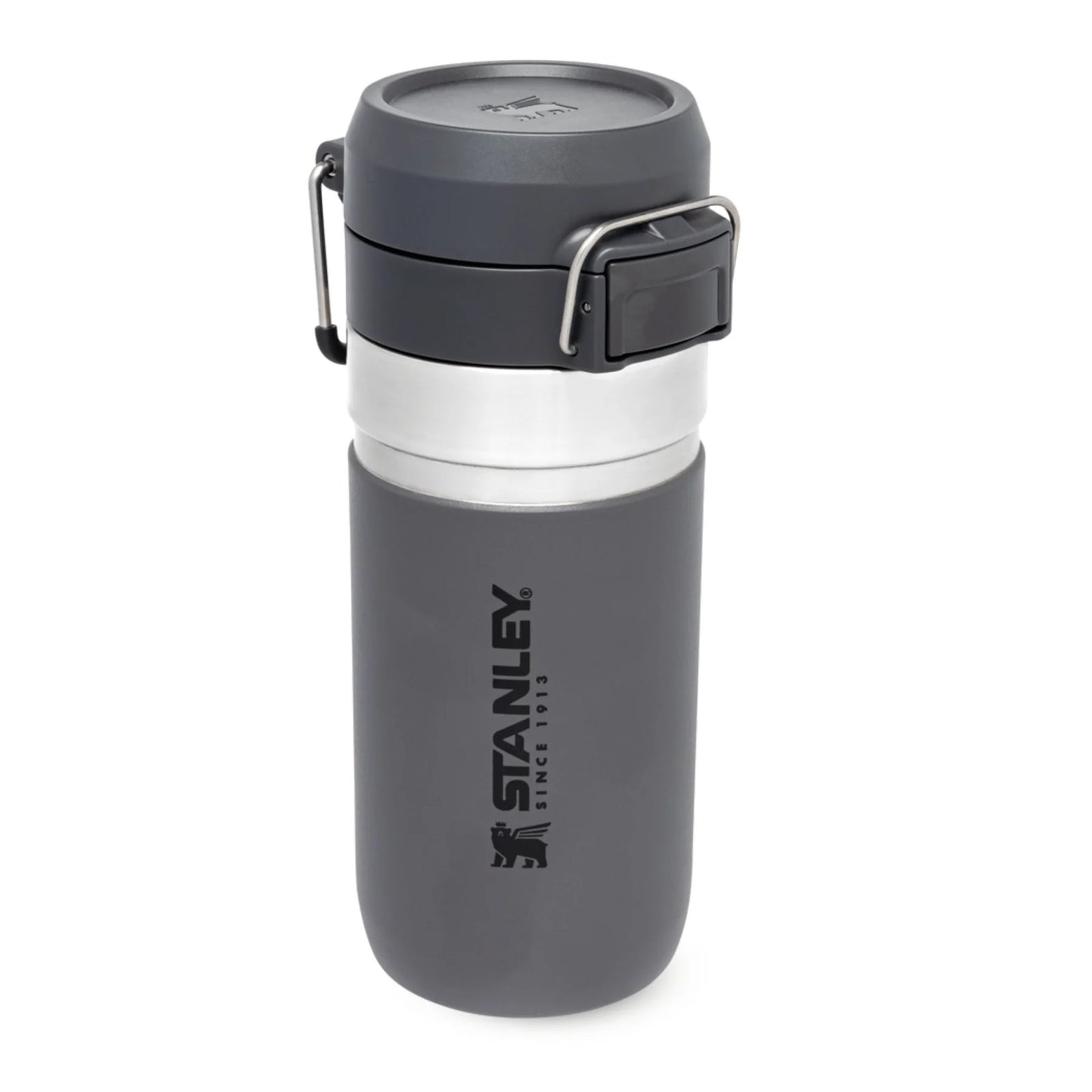 Stanley Quick Flip Water Bottle  0.47L - Charcoal - Last Chance to Buy