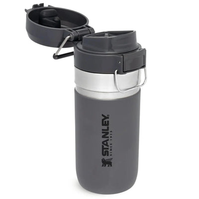 Stanley Quick Flip Water Bottle  0.47L - Charcoal - Last Chance to Buy