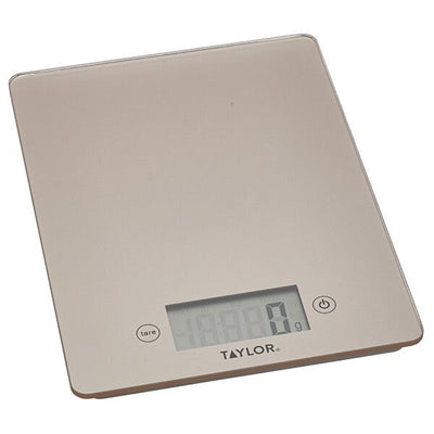 Taylor Copper Glass Digital Kitchen Scale: TYPSCALE5COP