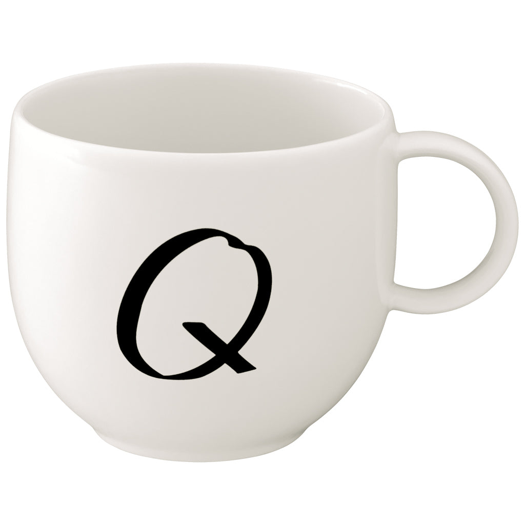 Villeroy and Boch Letters Mug Q