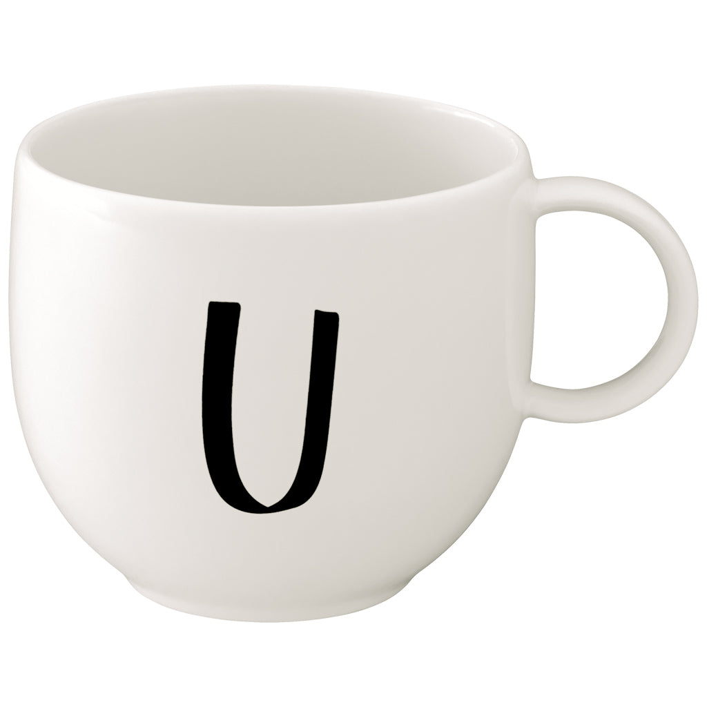 Villeroy and Boch Letters Mug U