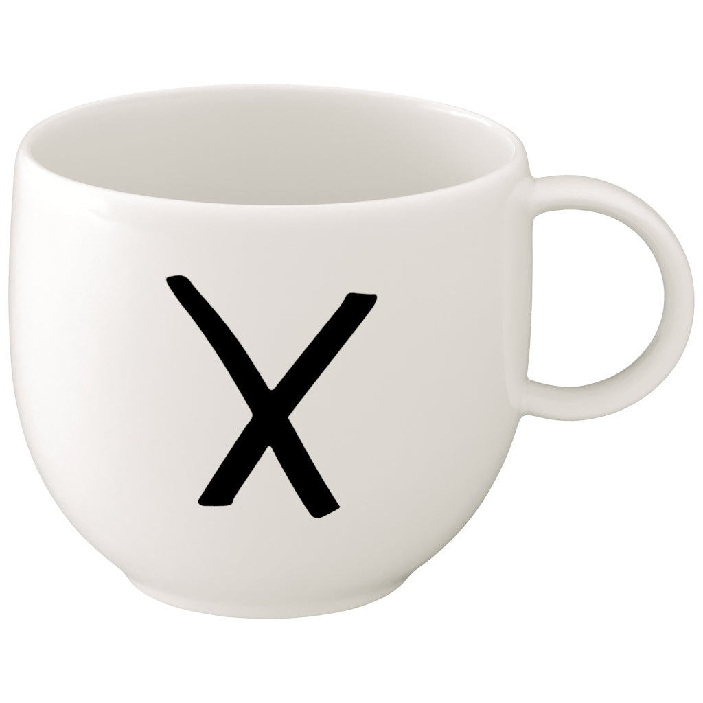 Villeroy and Boch Letters Mug X