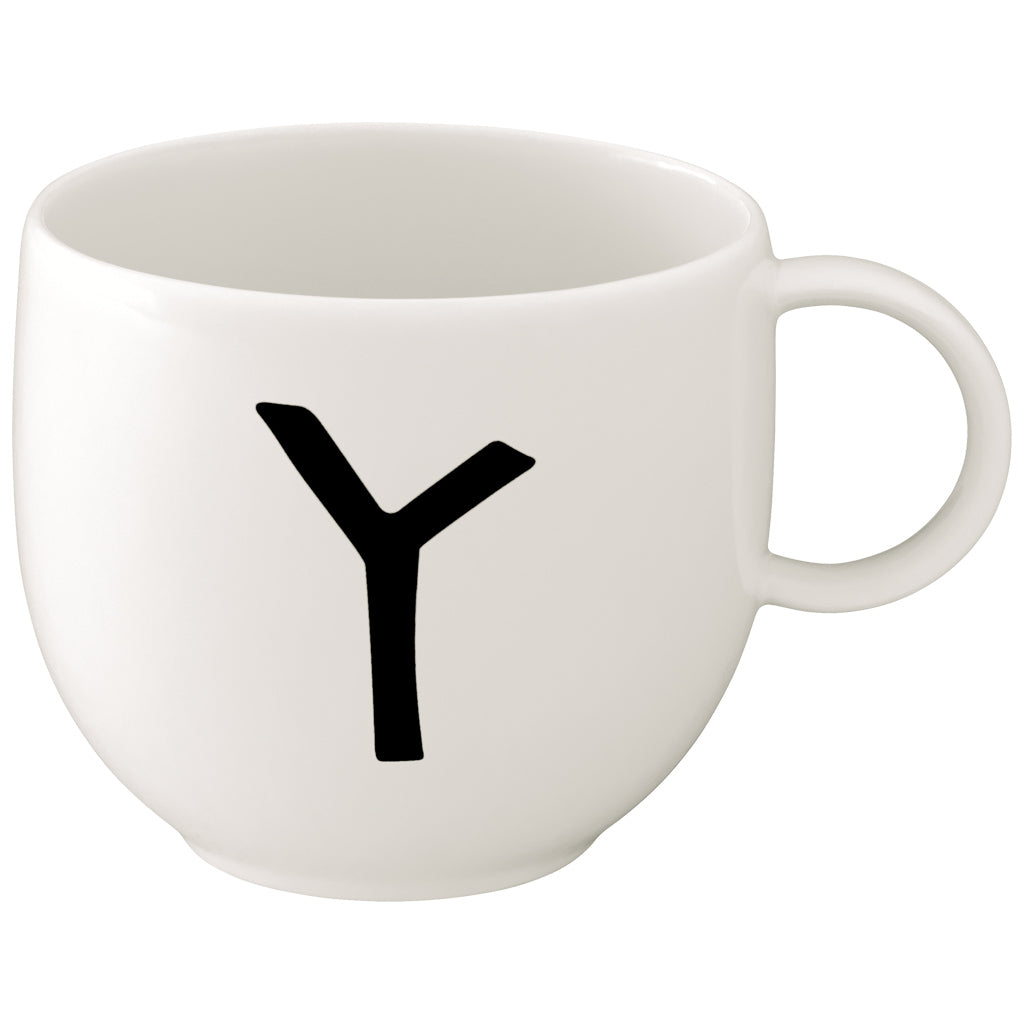 Villeroy and Boch Letters Mug Y