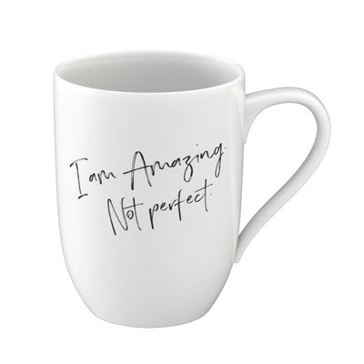 Villeroy and Boch Statement Mug I'm Amazing, Not Perfect