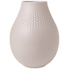 Villeroy and Boch Manufacture Collier Beige Vase Perle Tall