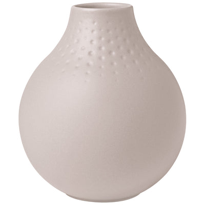 Villeroy and Boch Manufacture Collier Beige Vase Perle Small