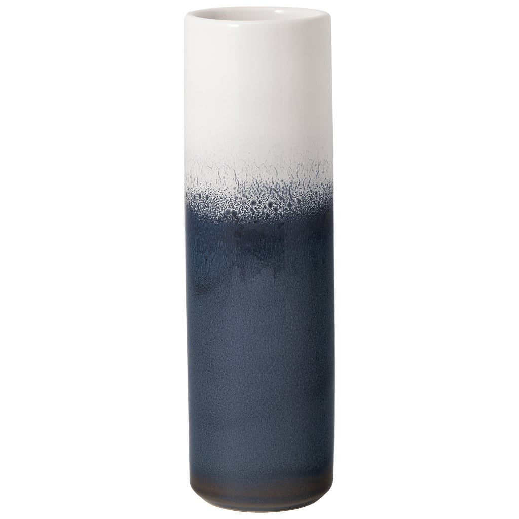 Villeroy and Boch Lave Home Cylinder Vase Large Bleu