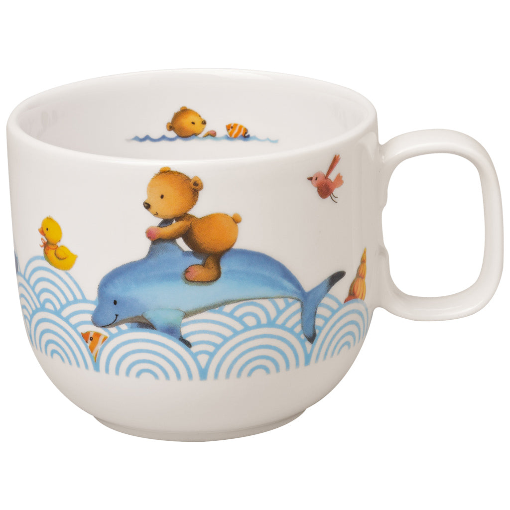 Villeroy and Boch Happy as a Bear Childrens Mug with 1 Handle, Small