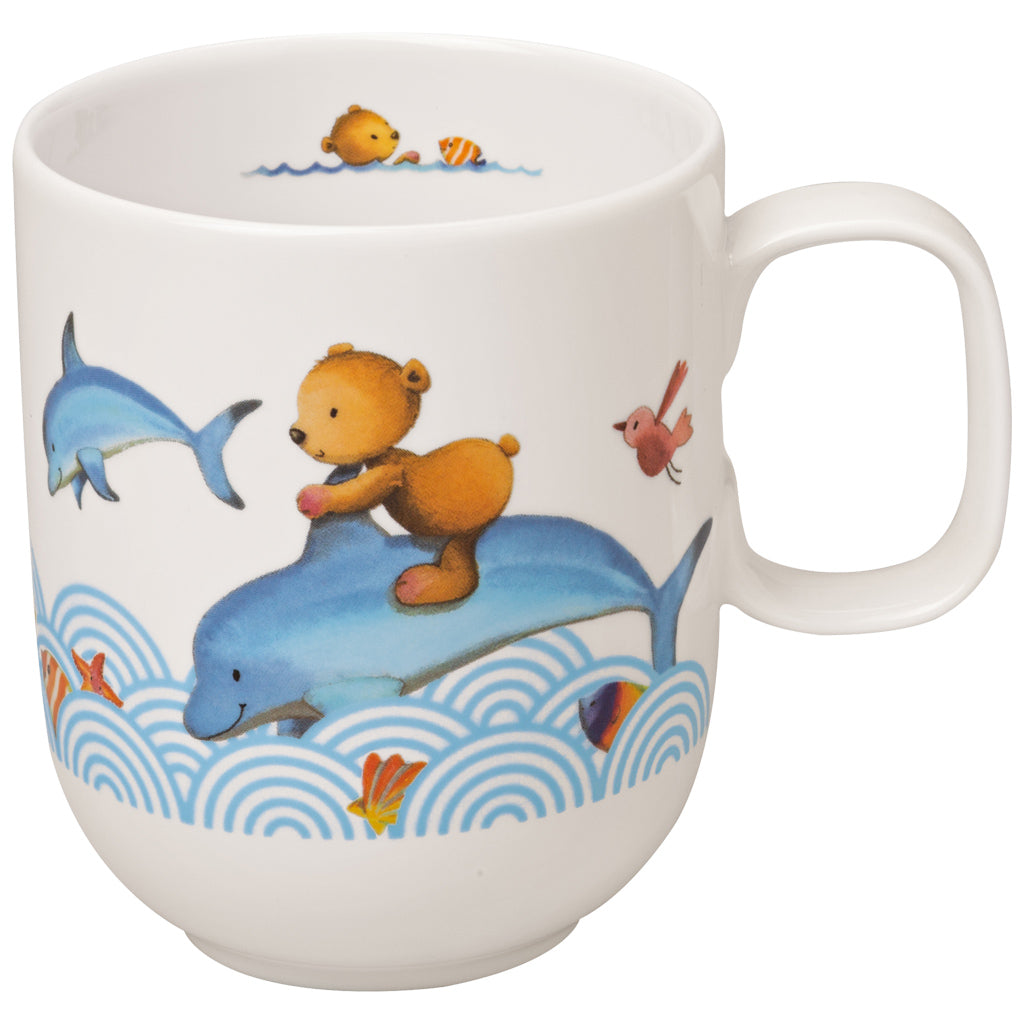 Villeroy and Boch Happy as a Bear Childrens Mug with 1 Handle, Large