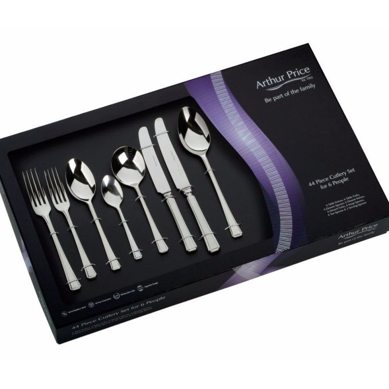 Arthur Price Classic Harley 44 Piece Cutlery Gift Box Set ZHIS4411