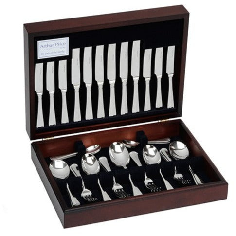 Arthur Price Classic Rattail 58 Piece Cutlery Canteen  ZRIS2158