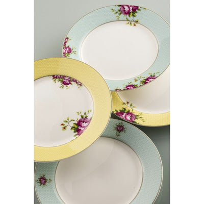 Aynsley Archive Rose Side Plates set of 4