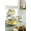 Aynsley Archive Rose Teacups & Saucers set of 4