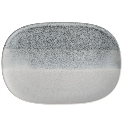 Denby Studio Grey Accent Large Oblong Platter - Last Chance to Buy