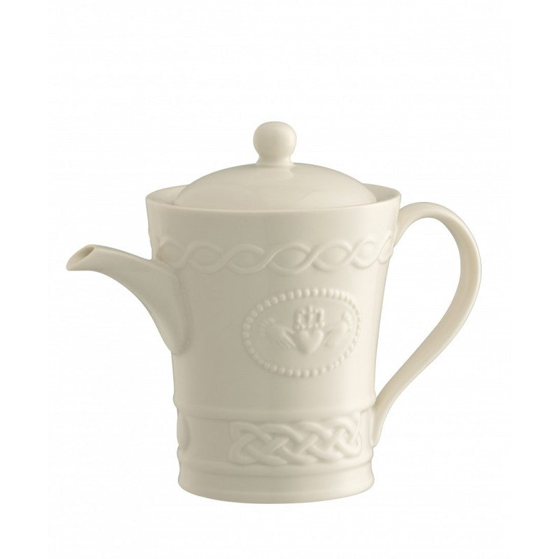 Belleek Claddagh Beverage Pot