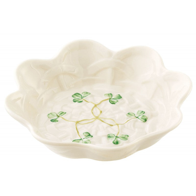 Belleek Classic Shamrock Sweet Dish