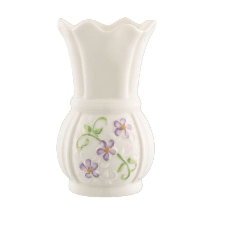 Belleek Irish Flax Mini Vase