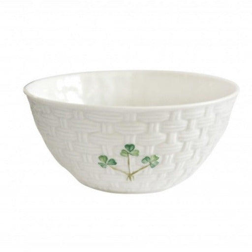 Belleek Shamrock 6" Bowl