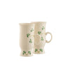 Belleek Shamrock Irish Coffee Mug Pair