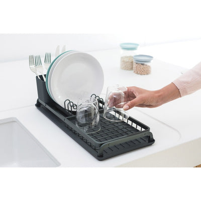 Brabantia Compact Dish Drying Rack - Dark Grey 117268