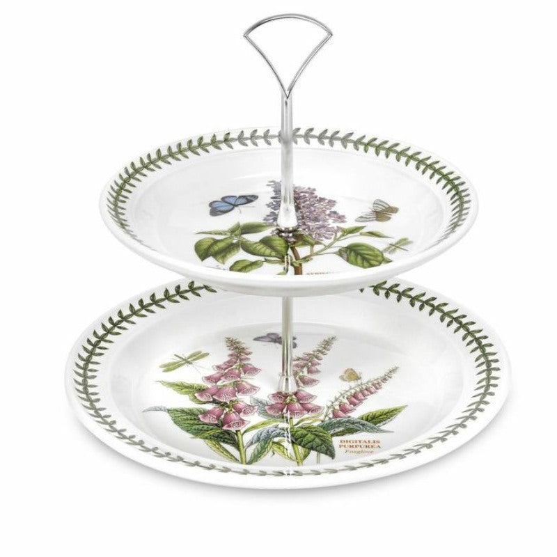 Portmeirion Botanic Garden 2 Tier Cake Stand