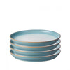 Denby Azure Haze Set of 4 Medium Coupe Plate