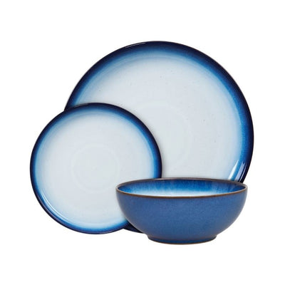 Denby Blue Haze 12 Piece Tableware Set