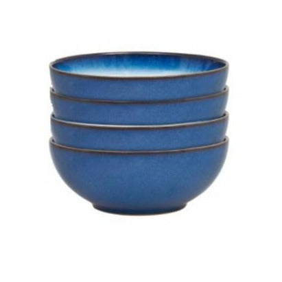 Denby Blue Haze Coupe Cereal Bowl 17cm Set of 4