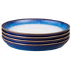 Denby Blue Haze Coupe Dinner Plate 26cm Set of 4