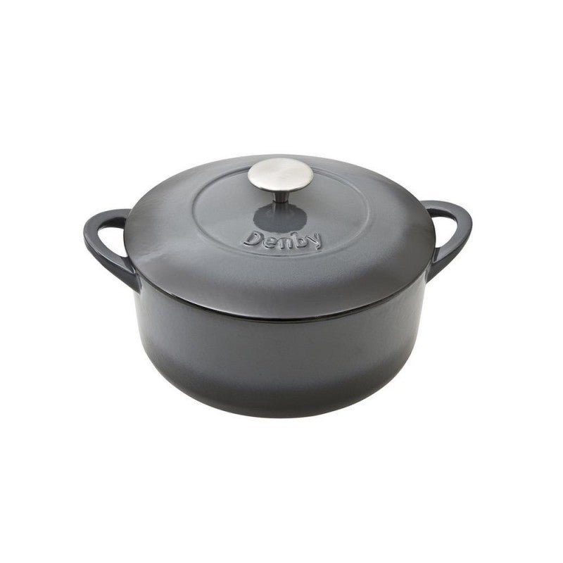 Denby Halo Cast Iron 24cm Round Casserole