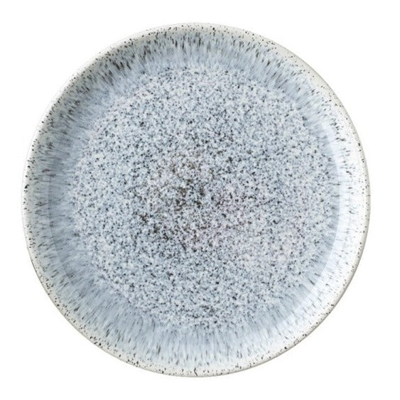 Denby Halo Speckle Coupe Dinner Plate