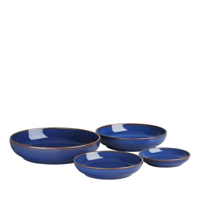 Denby Imperial Blue 4 Piece Nesting Bowl Set