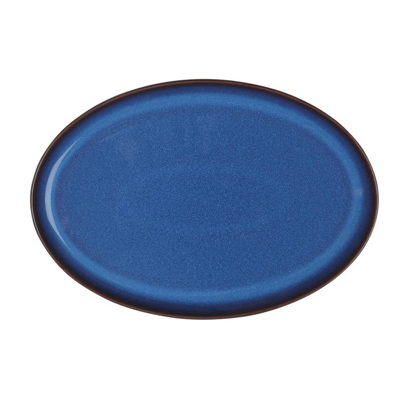 Denby Imperial Blue Medium Oval Tray