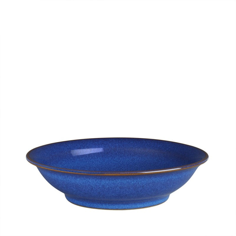 Denby Imperial Blue Medium Shallow Bowl
