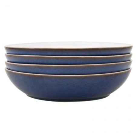 Denby Imperial Blue Pasta Bowl Set of 4