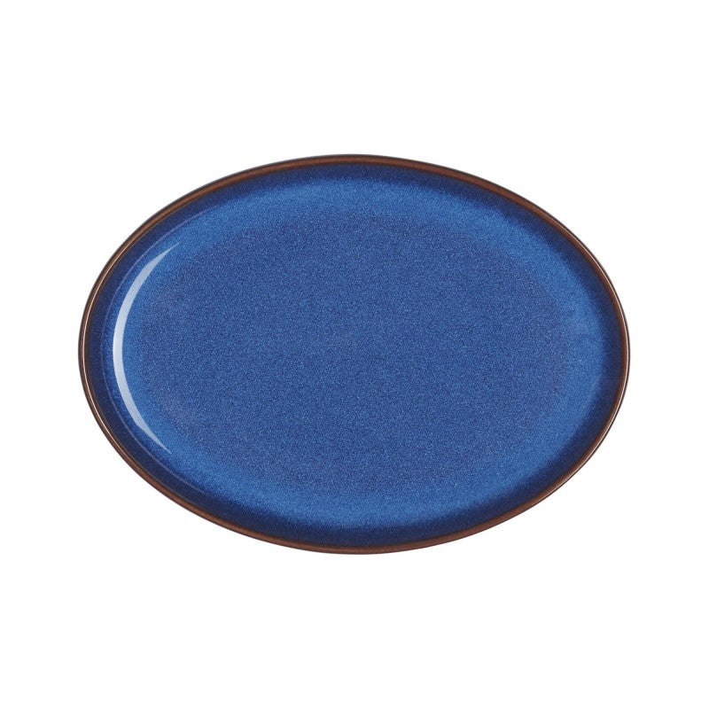 Denby Imperial Blue Small Oval Tray