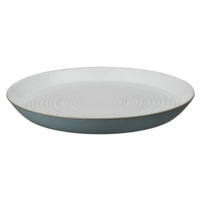Denby Impression Charcoal Spiral Dinner Plate - Last Chance to Buy