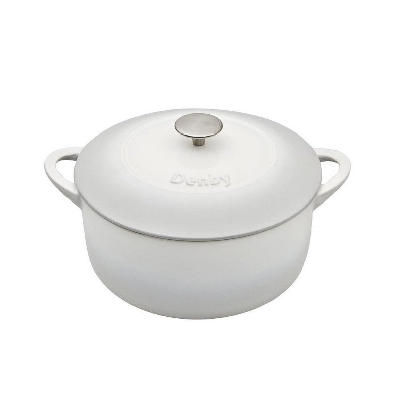 Denby Natural Canvas Cast Iron 26cm Round Casserole