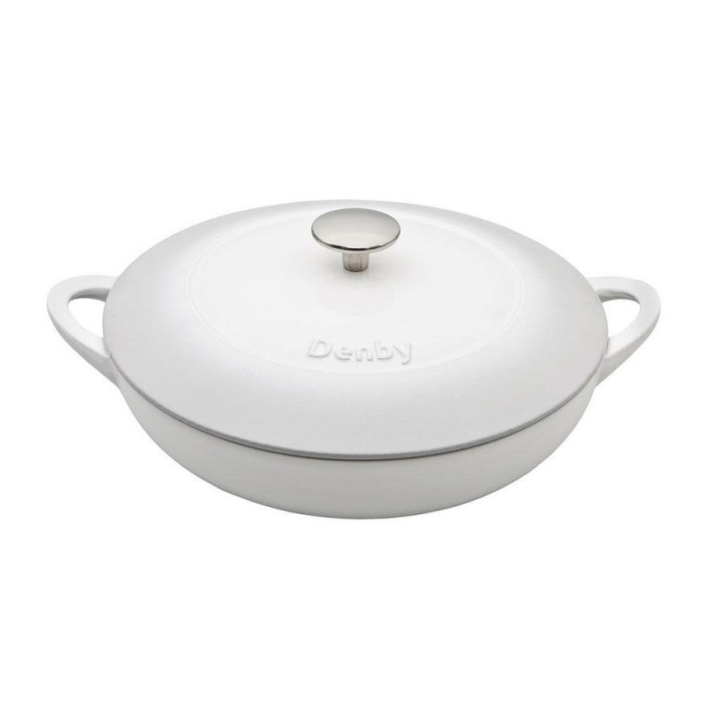 Denby Natural Canvas Cast Iron 30cm Shallow Casserole
