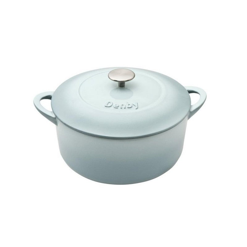 Denby Pavilion Cast Iron 24cm Round Casserole