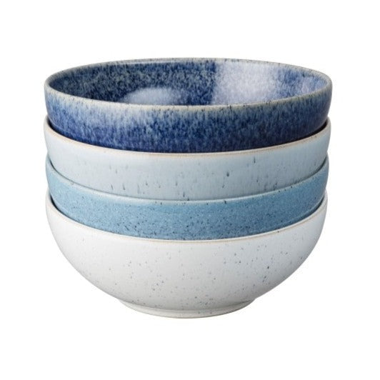 Denby Studio Blue Cereal Bowl Set of 4