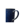 Denby Studio Blue Cobalt/Pebble Ridged Mug