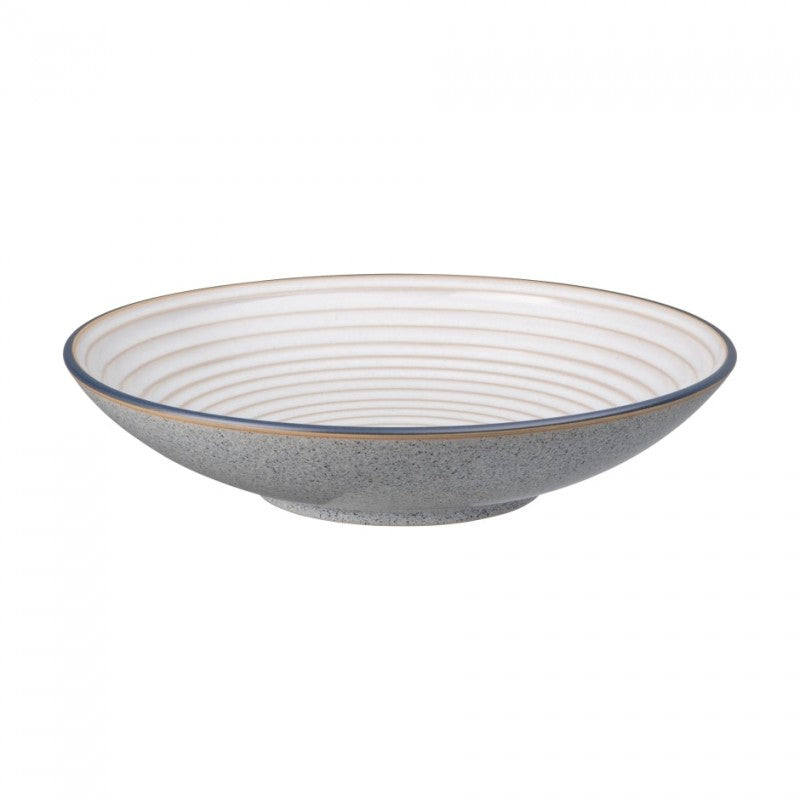 Denby Studio Grey Large Ridged Bowl