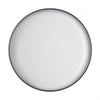 Denby Studio Grey White Medium Coupe Plate