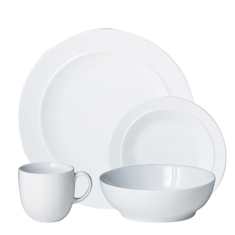 Denby White 16 Piece Tableware Set